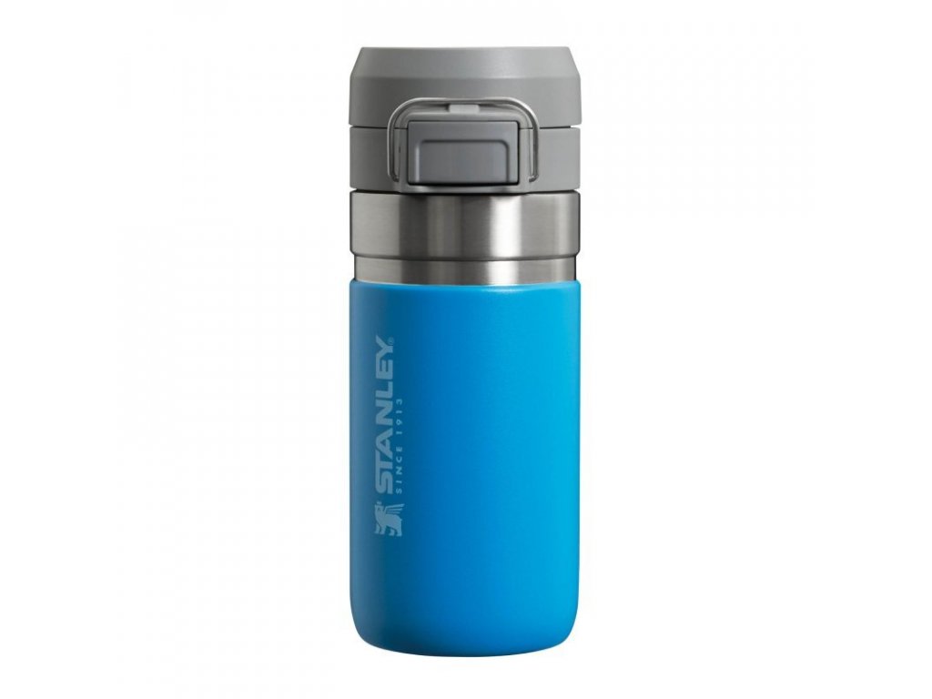 Termoláhev STANLEY The Quick Flip Water Bottle (Azure 470 ml) je kvalitní termoska, která udrží nápoj požadované teploty. Více produktů na mybottle.cz