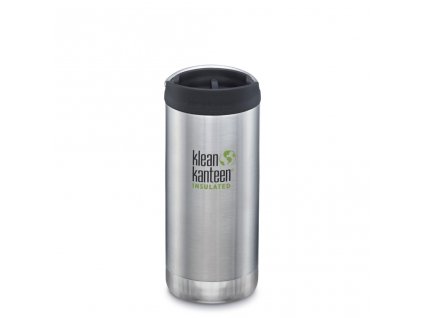 Termoska Klean Kanteen TKWide w/Café Cap - Brushed Stainless 355 ml