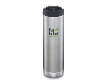 Termoska Klean Kanteen TKWide w/Café Cap - Brushed Stainless 592 ml