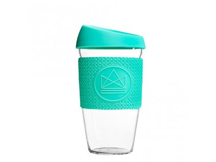 Skleněný hrnek Neon Kactus Glass Cup Free Spirit 450 ml