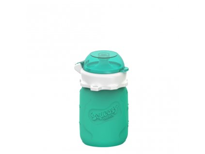 Silikonová kapsička Squeasy Gear aqua 104 ml