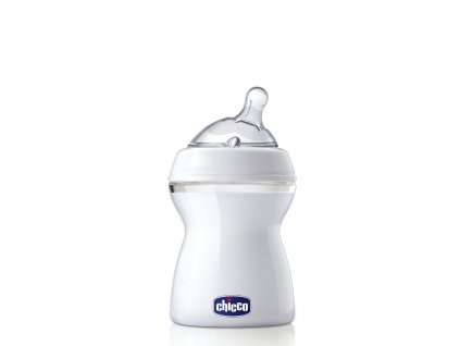 Kojenecká láhev CHICCO Natural Feeling 250 ml, neutral 2m+