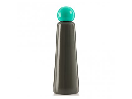 Termo láhev LUND LONDON Skittle Bottle Jumbo 750 ml Dark Grey and Turquoise