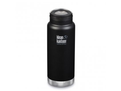 Termoska Klean Kanteen TKWide w/Wide Loop Cap - Shale Black 946 ml