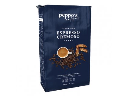 Mletá káva peppo´s ESPRESSO CREMOSO 250g