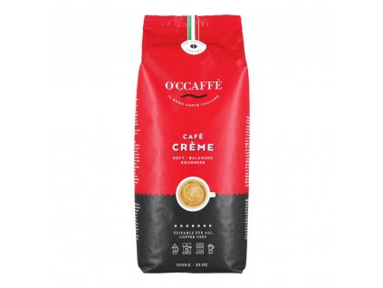 Zrnková káva O’CCAFFÉ Café Creme rosso 1000g