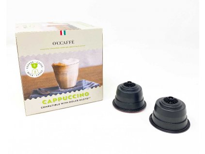 Kávové kapsle O’CCAFFÉ Cappuccino – 16 ks kapsúl DOLCE GUSTO