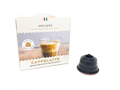 Kávové kapsle O´CCAFFÉ Caffelatte – 16 ks kapsúl DOLCE GUSTO