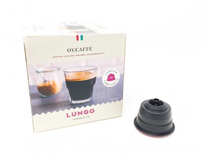 Kávové kapsle O’CCAFFÉ Lungo – 16 ks kapsúl DOLCE GUSTO