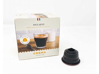 Kávové kapsle O’CCAFFÉ Crema – 16 ks kapsúl DOLCE GUSTO