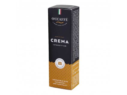Kávové kapsle O’CCAFFÉ Crema – 10 ks kapsúl CAFISSIMO