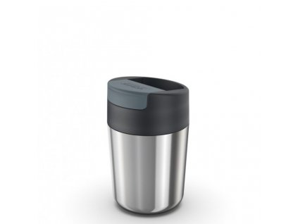 Cestovní termohrnek s hygienickým uzávěrem JOSEPH JOSEPH sipp travel mug - nerez 340 ml