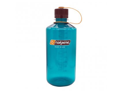Plastová láhev Nalgene - Narrow-Mouth Sustain Teal - 1000 ml