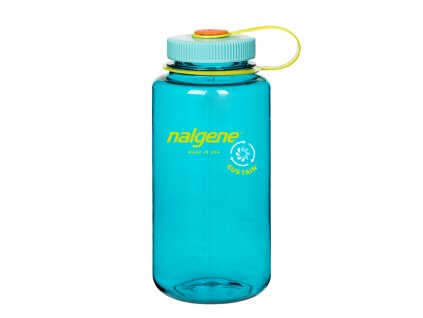 Plastová láhev Nalgene - Wide Mouth Sustain Cerulean - 1000 ml