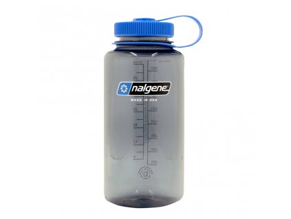 Plastová láhev Nalgene - Wide Mouth Sustain Gray - 1000 ml