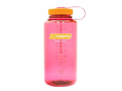 Plastová láhev Nalgene - Wide Mouth Sustain Flamingo Pink - 1000 ml