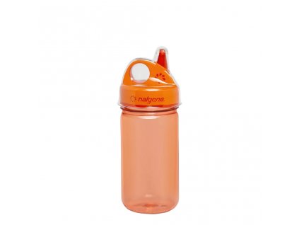 Plastová láhev pro děti Nalgene - Grip´n Gulp Orange - 350 ml