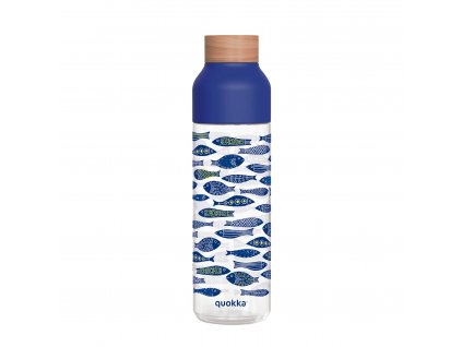 Plastová láhev QUOKKA Tritan Ice - Sea Fish 840 ml