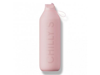 Termoláhev Chilly's Bottles Series 2 Flip - jemná růžová 1000 ml