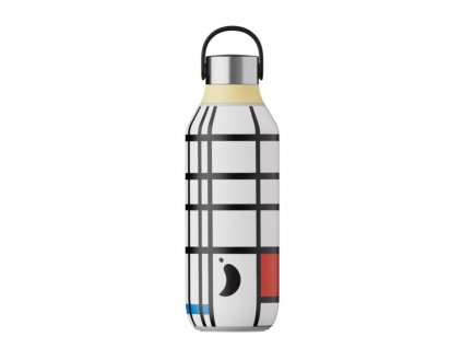 Termoláhev Chilly's Bottles - Piet Mondrian 500 ml