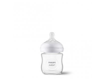 Skleněná kojenecká láhev Philips AVENT Natural Response 0m+, 120 ml