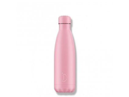 Termoláhev Chilly's Bottles Original - pastelově růžová 500 ml