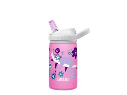 Termoláhev CAMELBAK Eddy+ Kids Vacuum Stainless - Flowerchild Sloth 350 ml