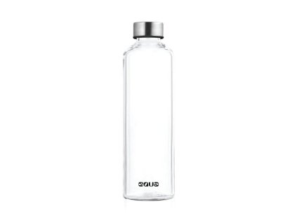 Skleněná láhev EQUA Glass Bottle Silver, 750 ml