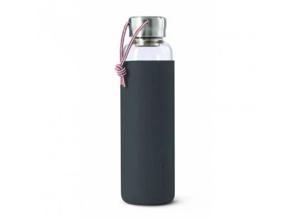 Skleněná láhev BLACK+BLUM - antracitová 600 ml