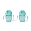 Hrnek rostoucí SKIP HOP Sip to Straw Teal 6 m +, 295 ml