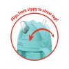 Hrnek rostoucí SKIP HOP Sip to Straw Teal 6 m +, 295 ml