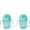 Hrnek rostoucí SKIP HOP Sip to Straw Teal 6 m +, 295 ml