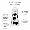 Termo láhev do školy LUND LONDON Skittle Bottle Mini 300 ml - Cow