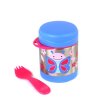 Termoska na jídlo s lžičkou/vidličkou SKIP HOP Zoo - Motýlek 12 m + 325 ml