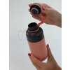 Termoláhev s infuzérem Lékué Insulated Bottle To Go - 300 ml lososová