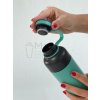 Termoláhev s infuzérem Lékué Insulated Bottle To Go - 500 ml tyrkysová