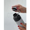 Termoláhev s infuzérem Lékué Insulated Bottle To Go - 500 ml šedá