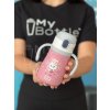 Detský termohrnček MonBento Stram Pink Bunny | ružový 360 ml
