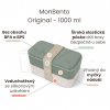 Svačinový box MonBento Original | zelený 1000 ml