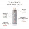 EQUA MISMATCH rose gold 750 ml cz