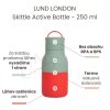 Lund London láhev na vodu Skittle Active Bottle - Coral & Mint 250 ml