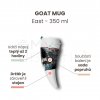 GOAT MUG East 350 ml CZ