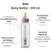 Kojenecká skleněná láhev BIBS Baby Bottle mauve 225 ml