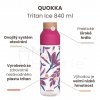 Plastová láhev QUOKKA Tritan Ice Offset Botanical 840 ml