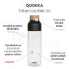 Plastová láhev QUOKKA Tritan Ice Black 840 ml