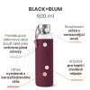 Skleněná láhev BLACK+BLUM vínová 600 ml