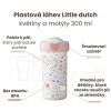 Plastová láhev Little dutch květiny a motýly 300 ml