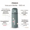 Termo láhev Primus Vacuum Bottle Frost 500 ml
