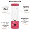 Mixér FitStream Pro, přenosný, USB nabíjecí Viva Magenta 475 ml