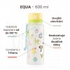Plastová láhev do školy EQUA - Alpha ZOO 600 ml